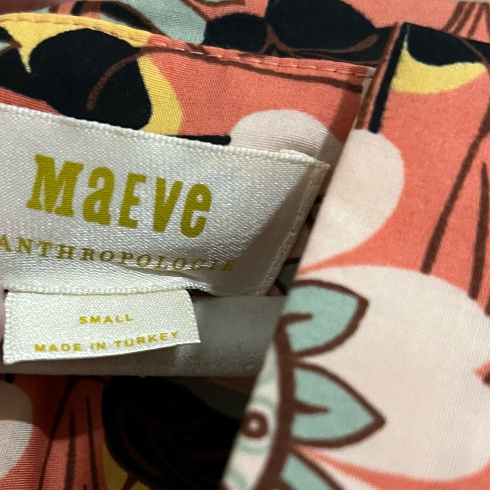 Anthropologie Maeve Somerset Maxi Dress Size Small - Picture 6 of 6